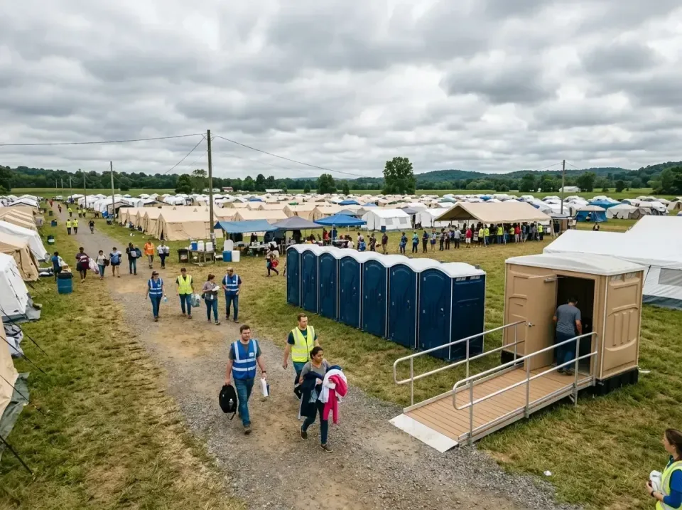 disaster-relief-camp-restrooms-010 — frequently asked questions, Dumpster & Portable Bathrooms Rental in Rock Island, IL